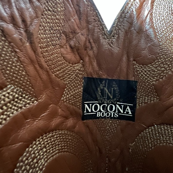 Nocona 12D ostrich leg western boots, black - Picture 9 of 14